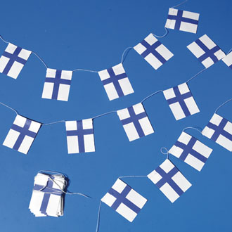 Finland Flag Garland